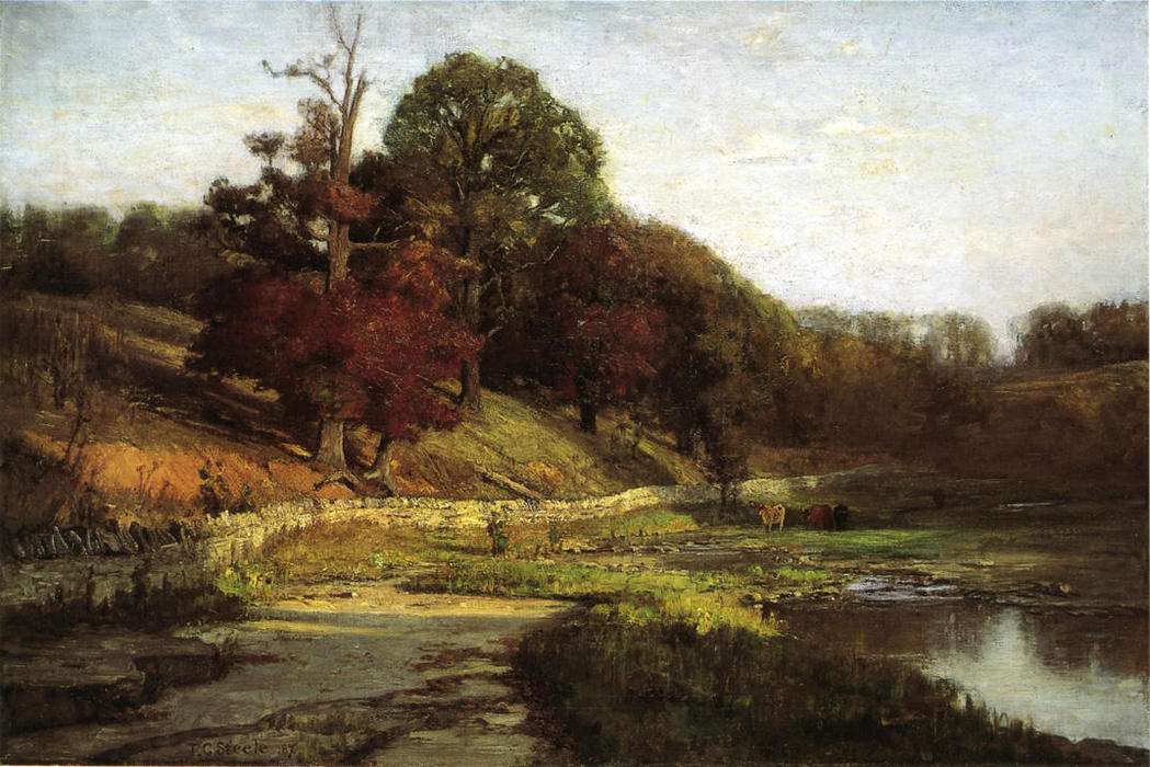 The Oaks Of Vernon — Theodore Clement Steele