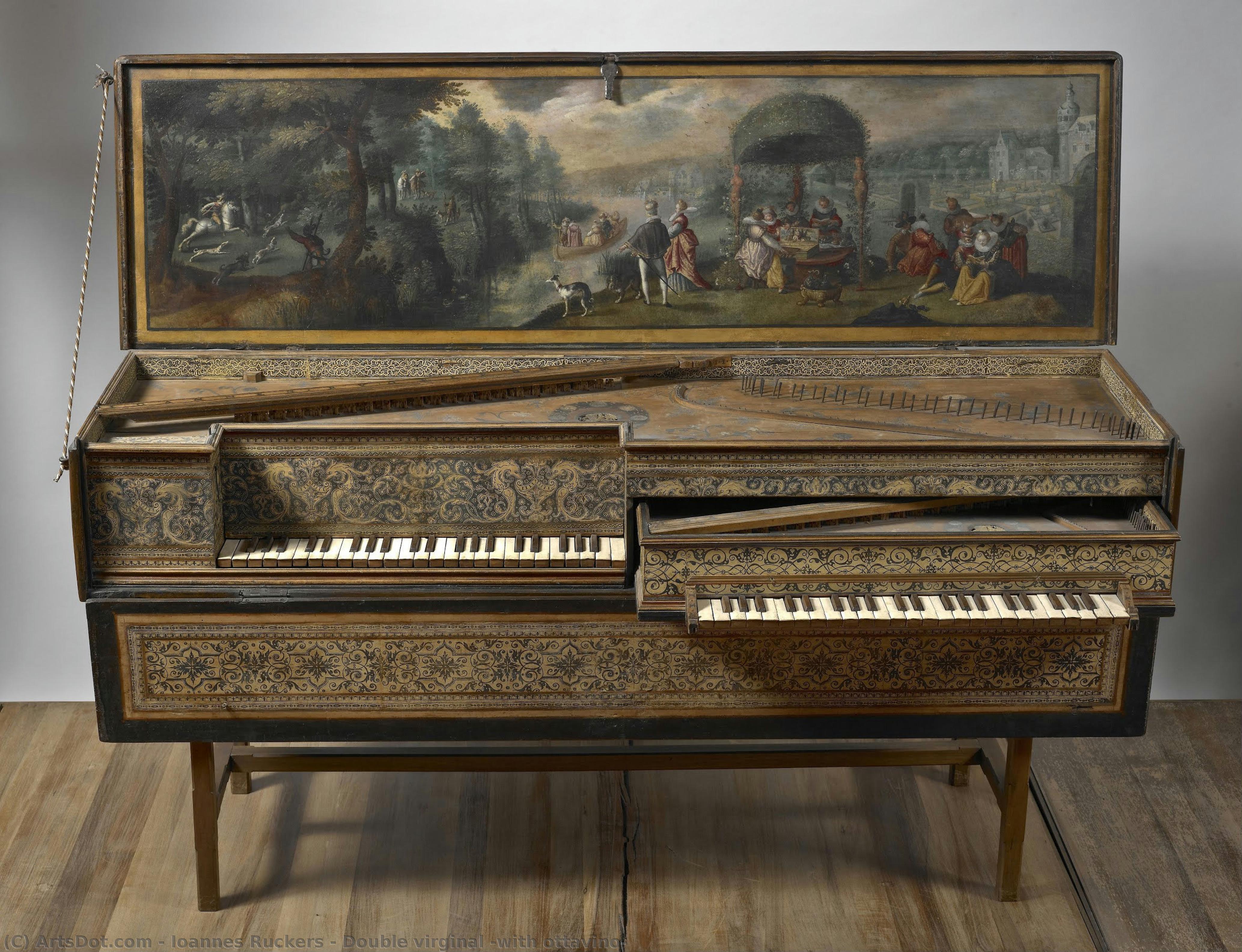Double Virginal (with Ottavino) — Ioannes Ruckers