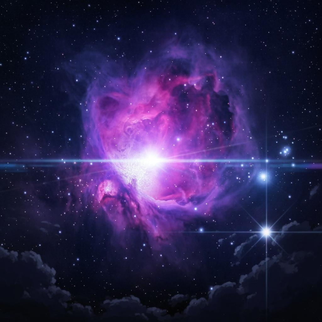Luminous Resonance: The Celestial Bloom — Aurélie Dubois