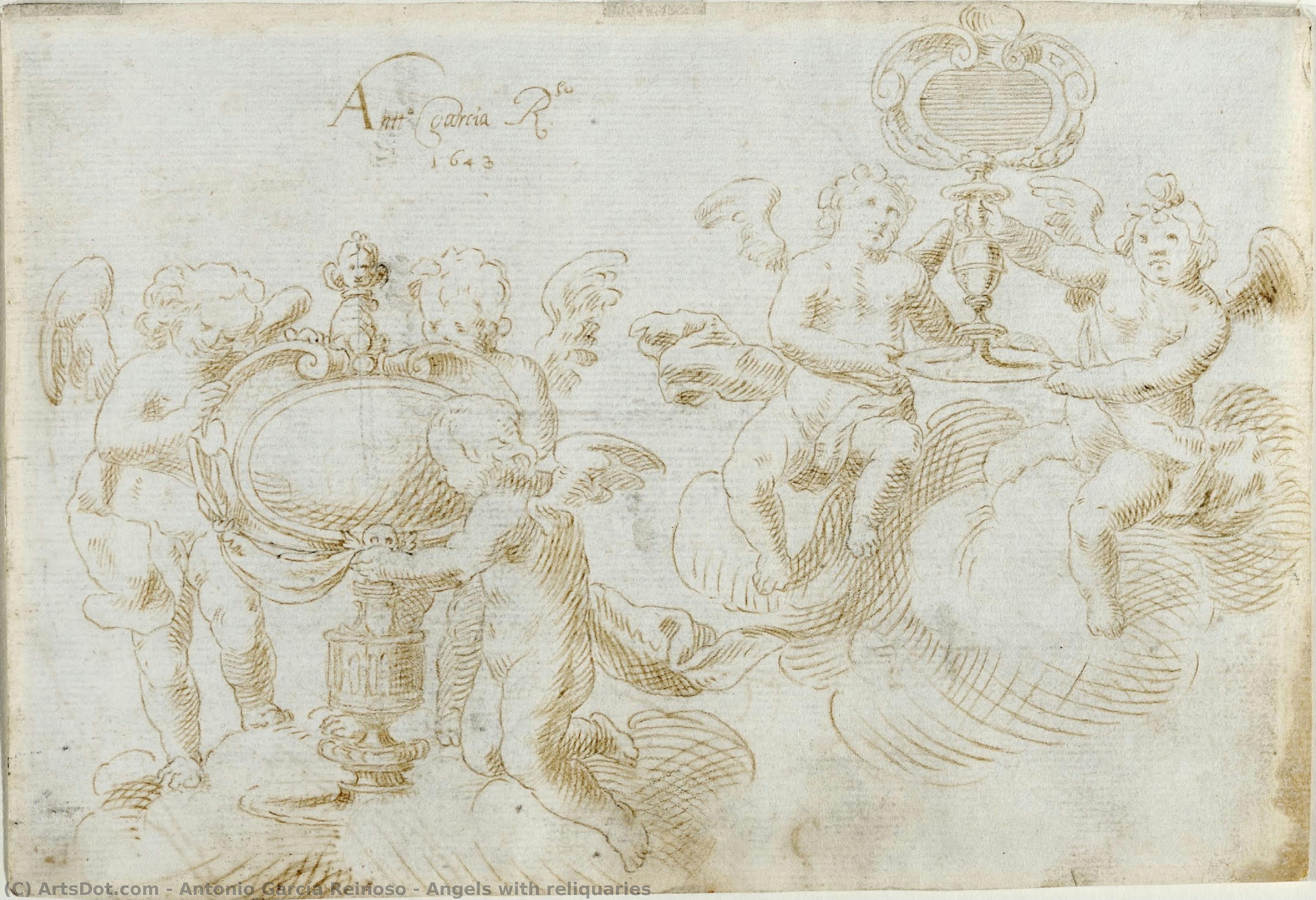 Angels With Reliquaries — Antonio García Reinoso