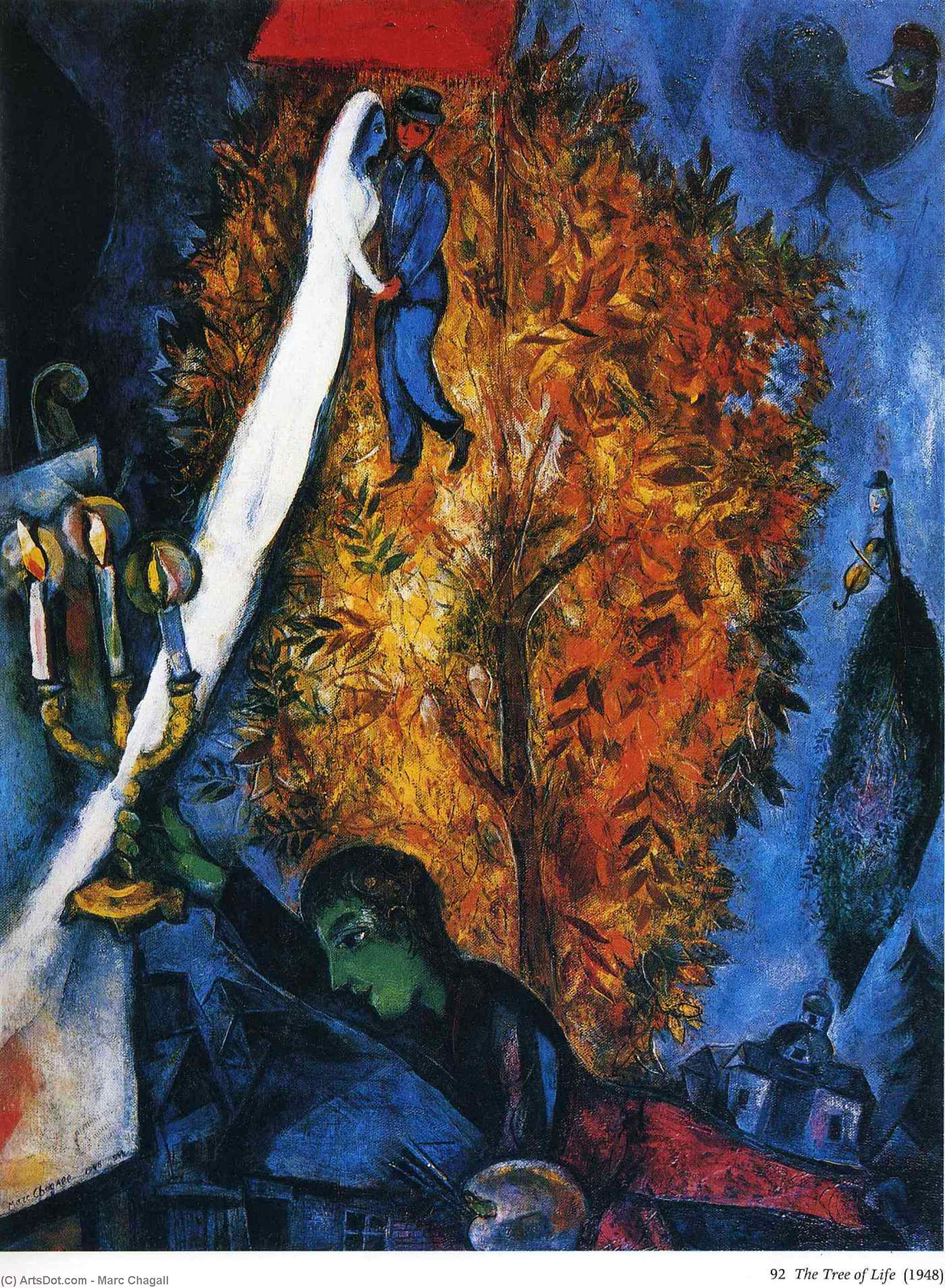 The Tree Of Life — Marc Chagall