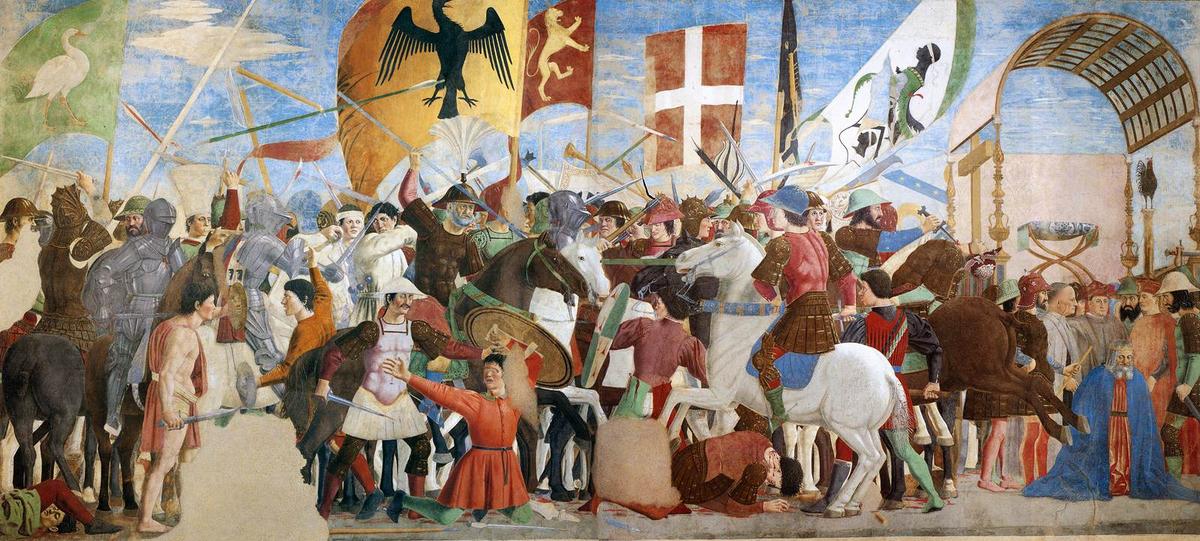 Battle Between Heraclius And Chosroes — Piero Della Francesca
