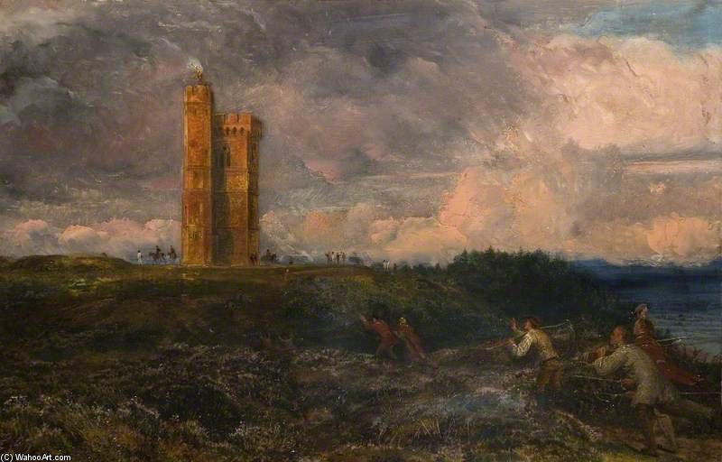 The Firing Of The Beacon — Richard Redgrave