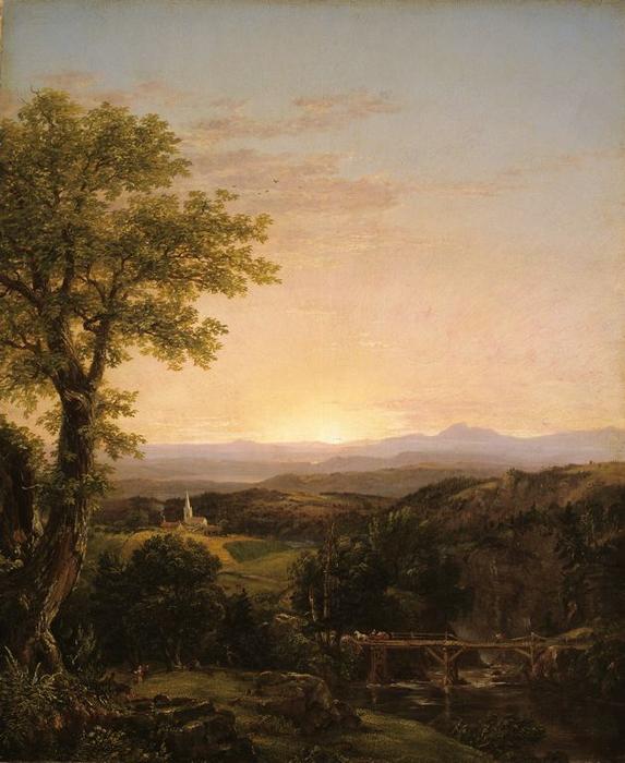 New England Scenery — Томас Коул