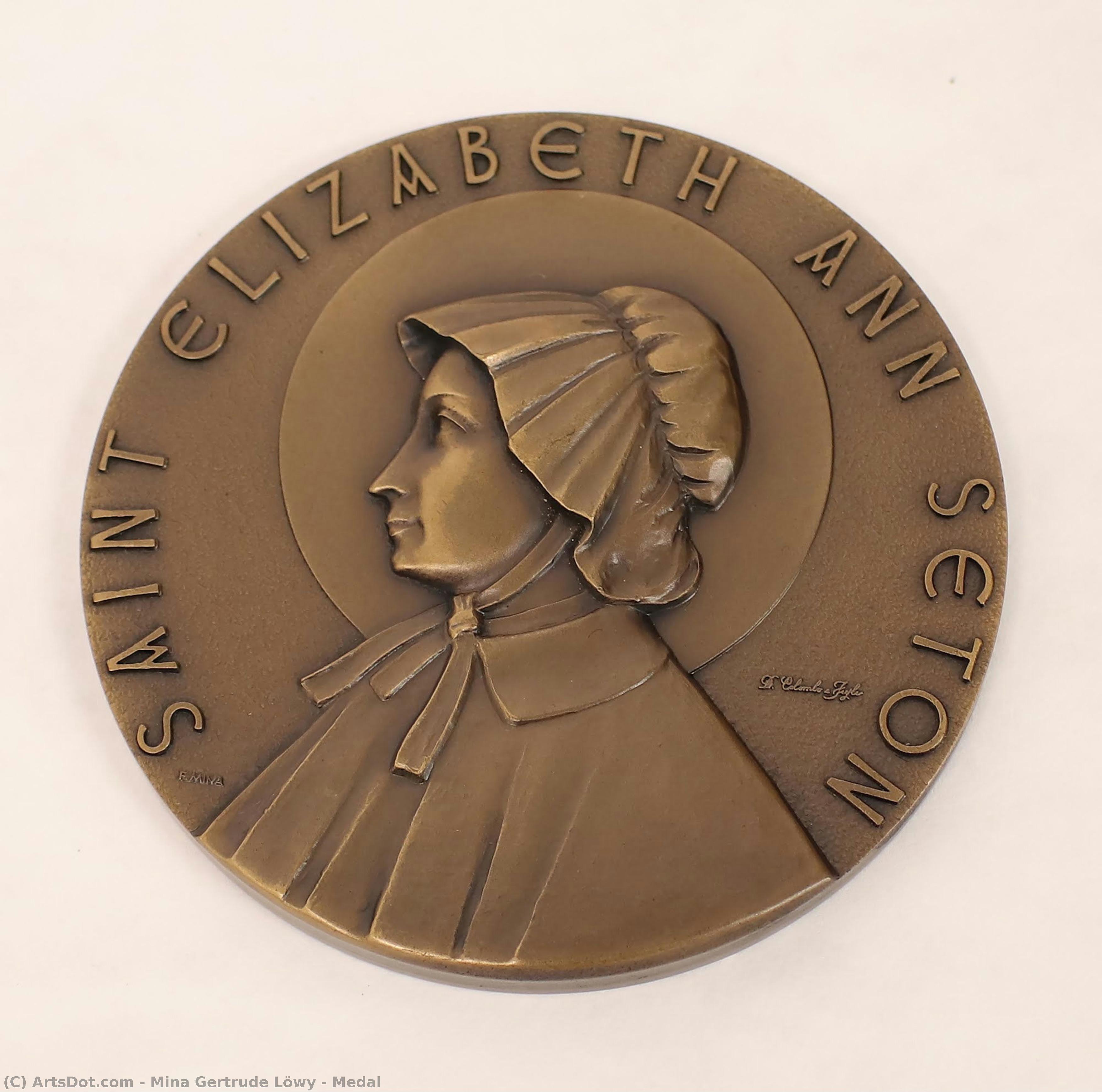 Medal — Mina Gertrude Löwy