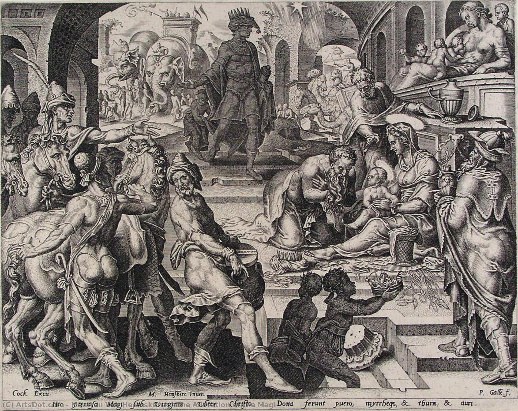 The Adoration Of The Magi — Maarten Van Heemskerck