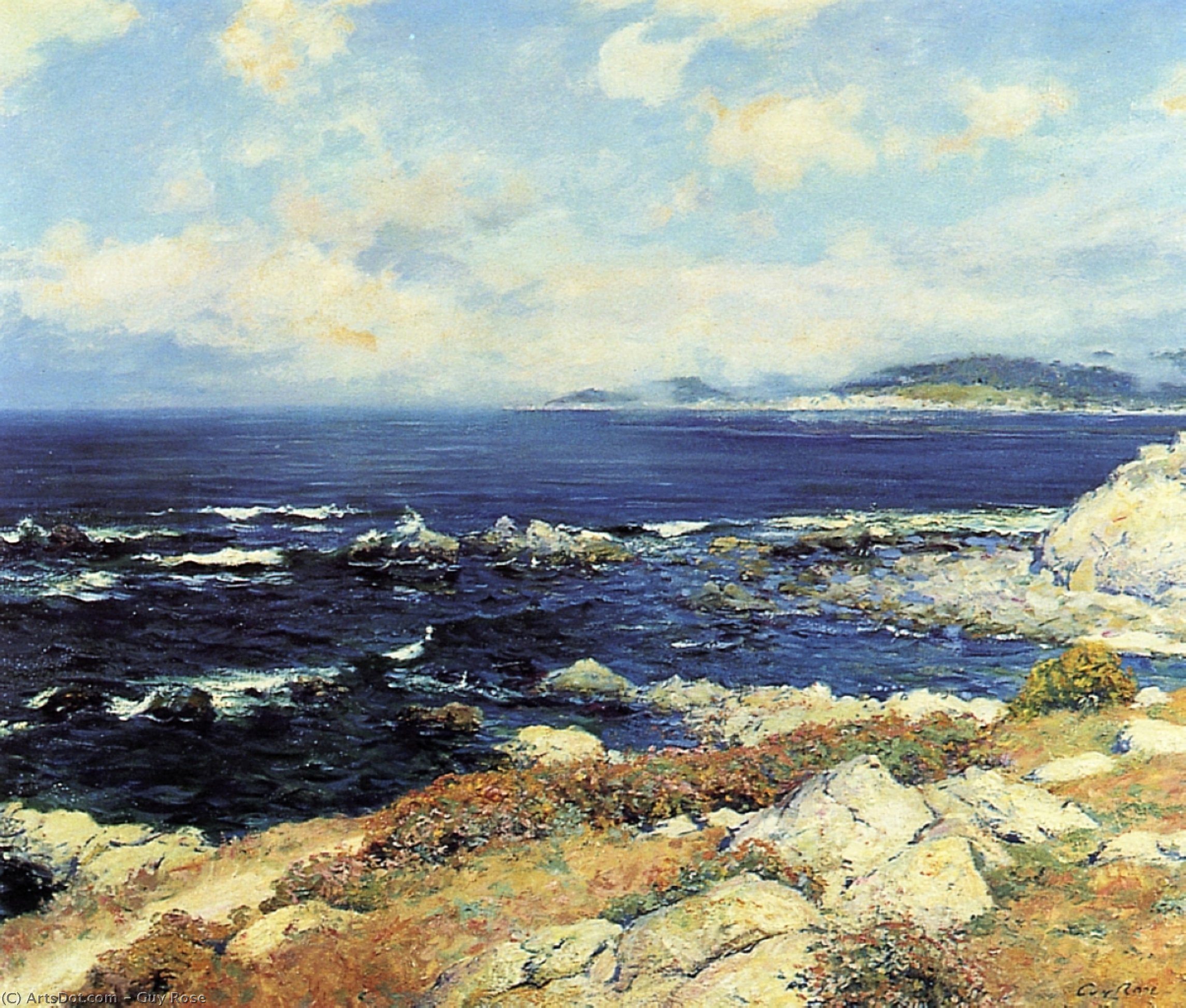 Carmel Coast, (1919) — Guy Rose