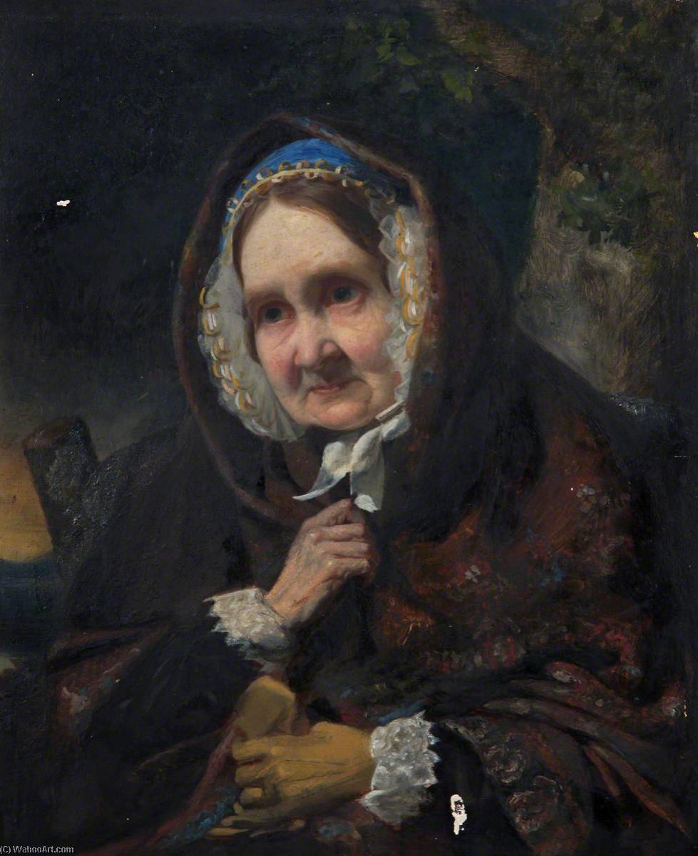 Portrait Of An Old Woman — Alexander Bell Middleton