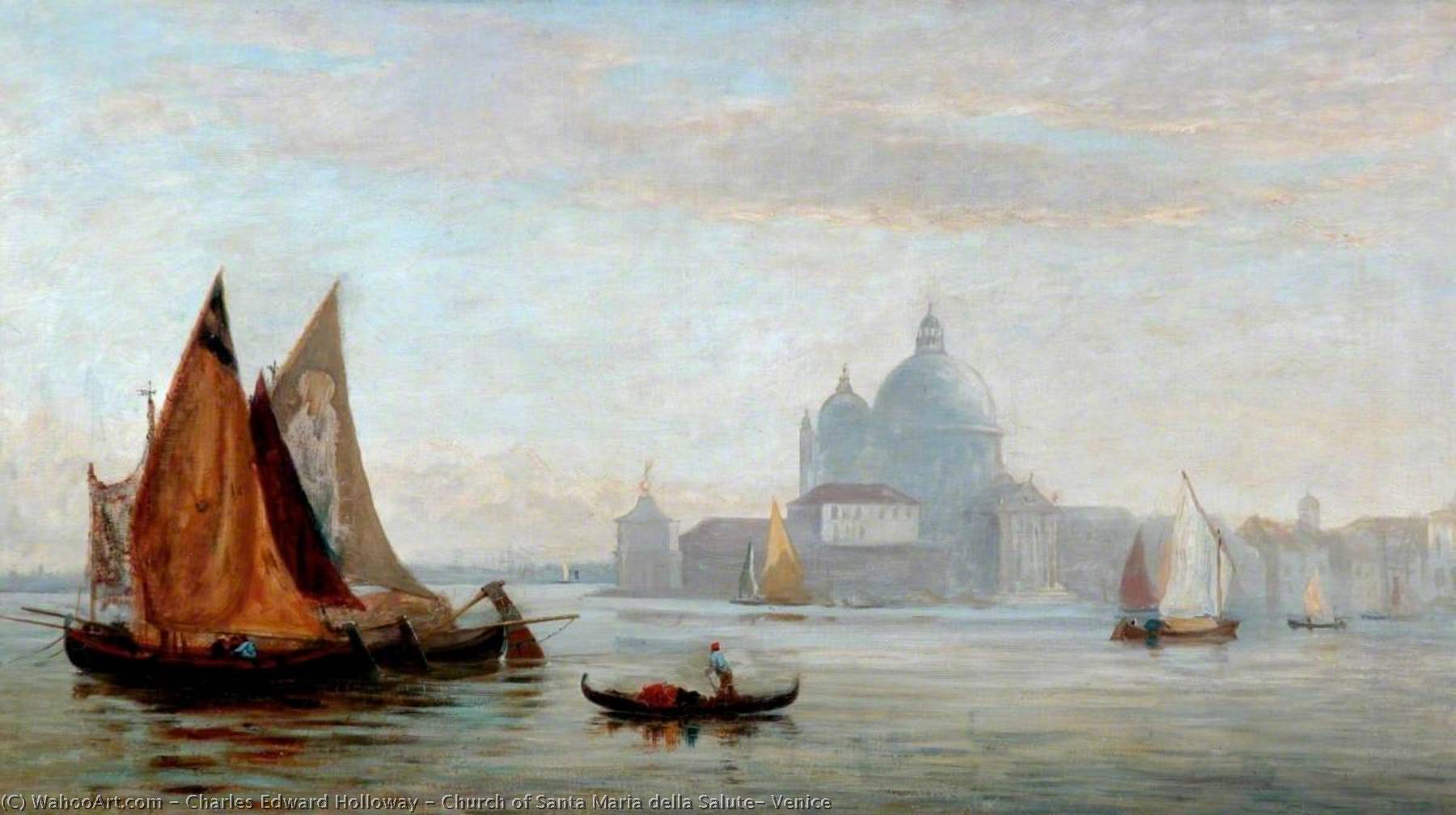 Church Of Santa Maria Della Salute, Venice — Charles Edward Holloway