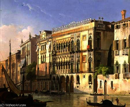 The Ca' D'oro, Venice — Friedrich Nerly
