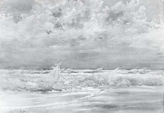 Seascape, (painting) — Arthur B. Davies