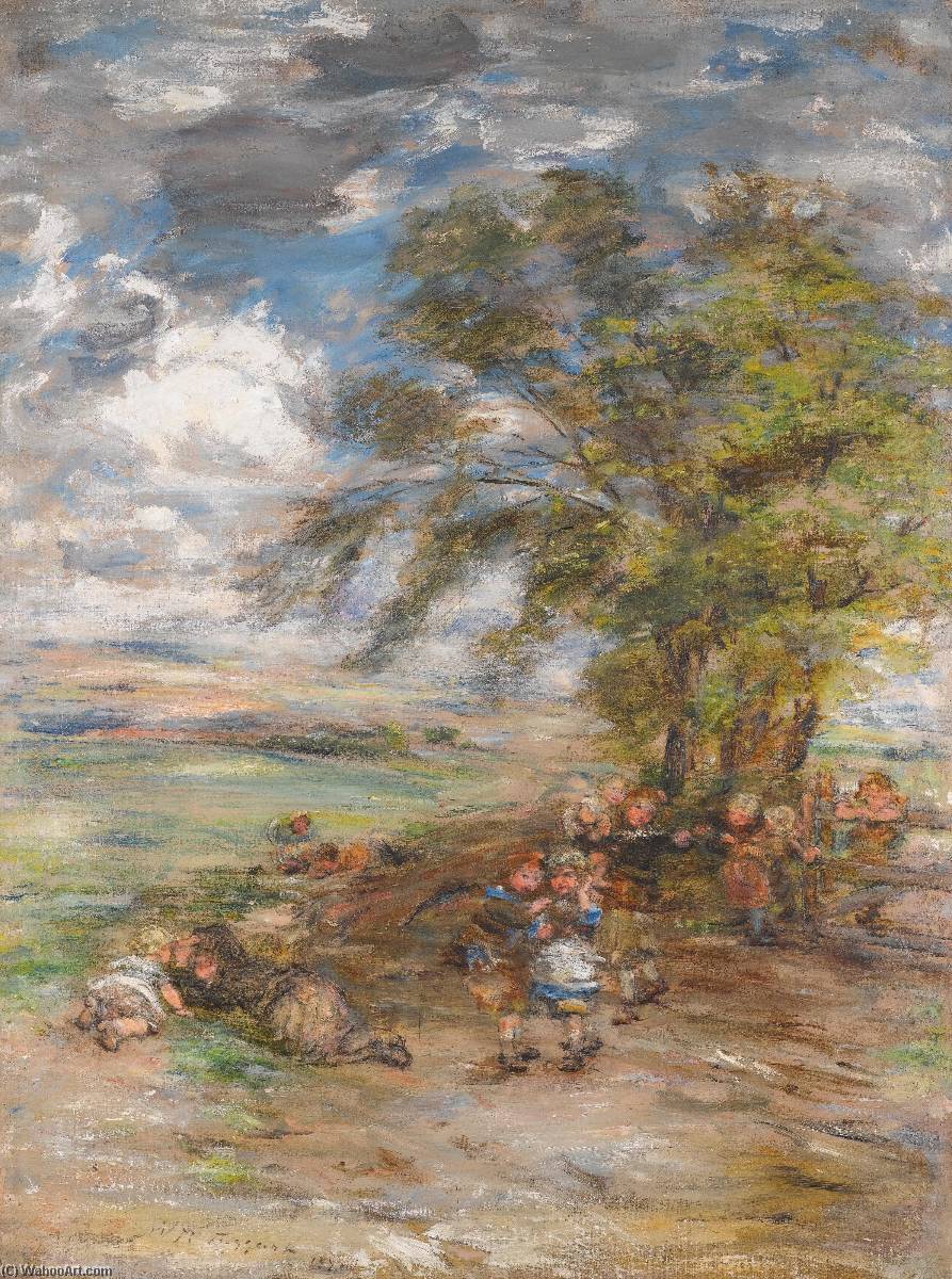 The Uncertain Glory Of An April Day — William Mctaggart