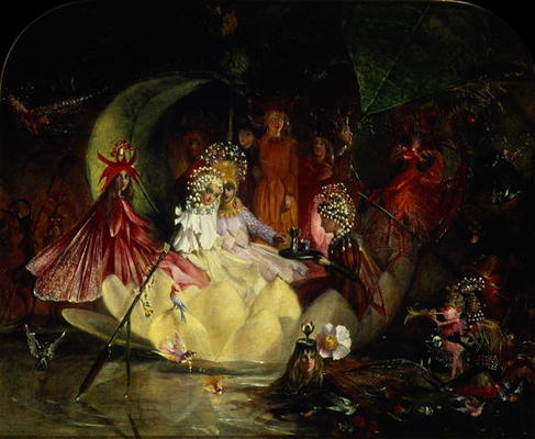 The Marriage Of Oberon And Titania — John Anster Fitzgerald