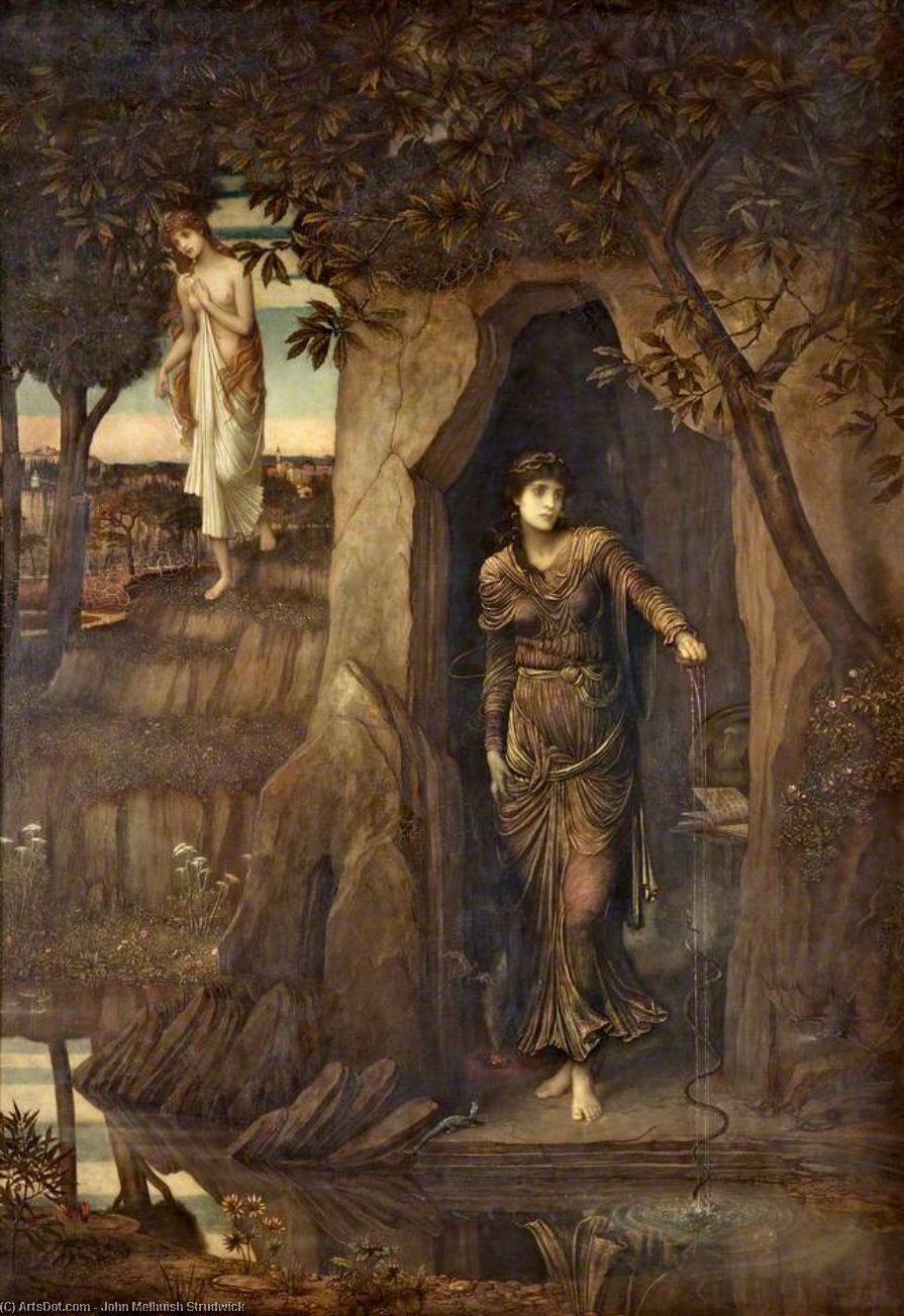 Circe And Scylla — John Melhuish Strudwick