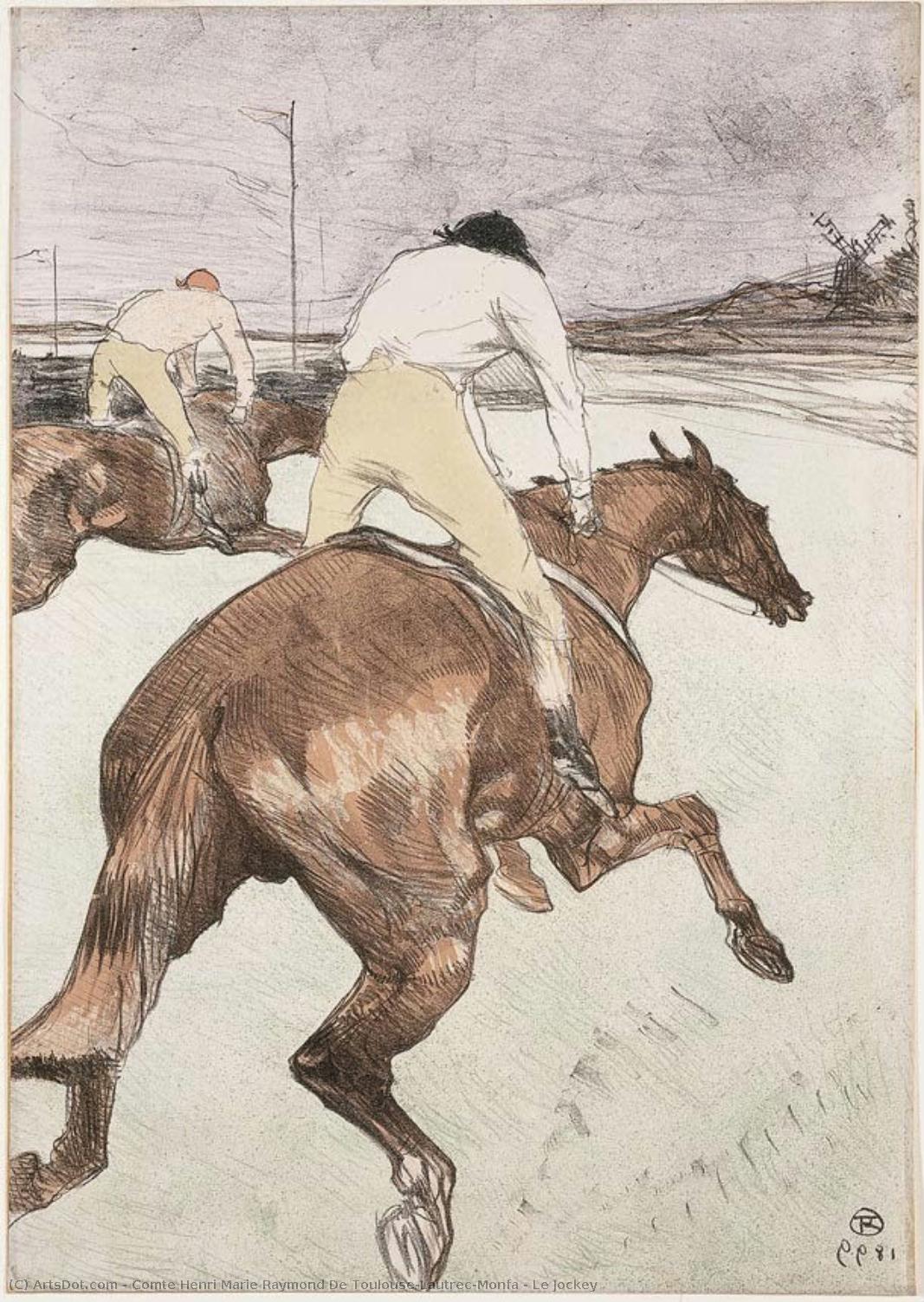 Le Jockey — Henri De Toulouse-lautrec