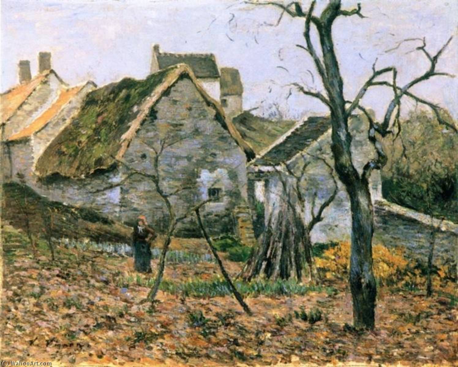 Garden In The Village — Victor Vignon