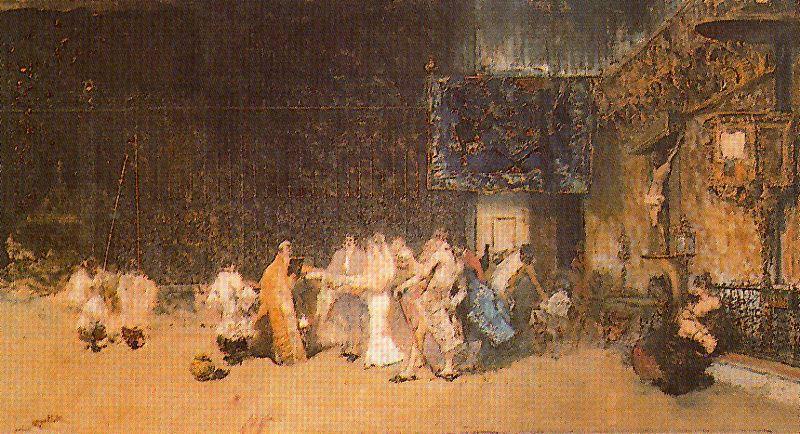 Study Of The Baptism Of The Son Of General — José Villegas Cordero