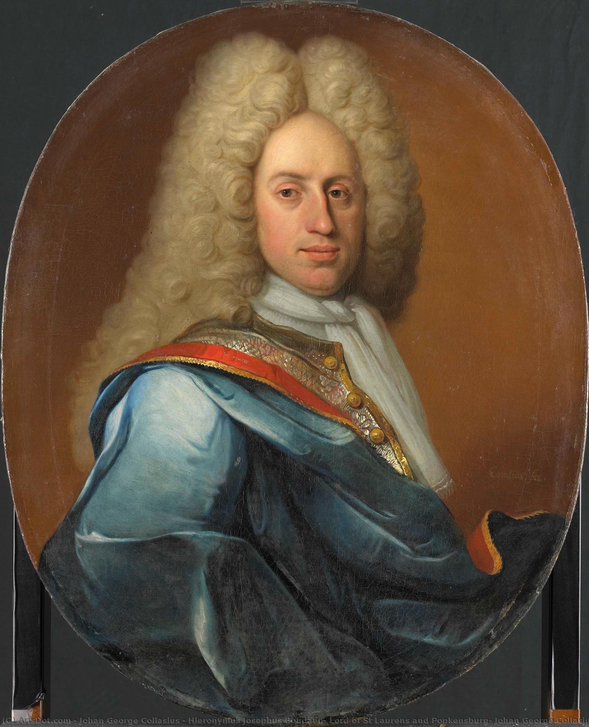 Hieronymus Josephus Boudaen, Lord Of St Laurens And Popkensburg, Johan George Collasius, 1700 - 1750 — Johan George Collasius