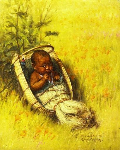 Indian Papoose Kawasi — Grace Hudson