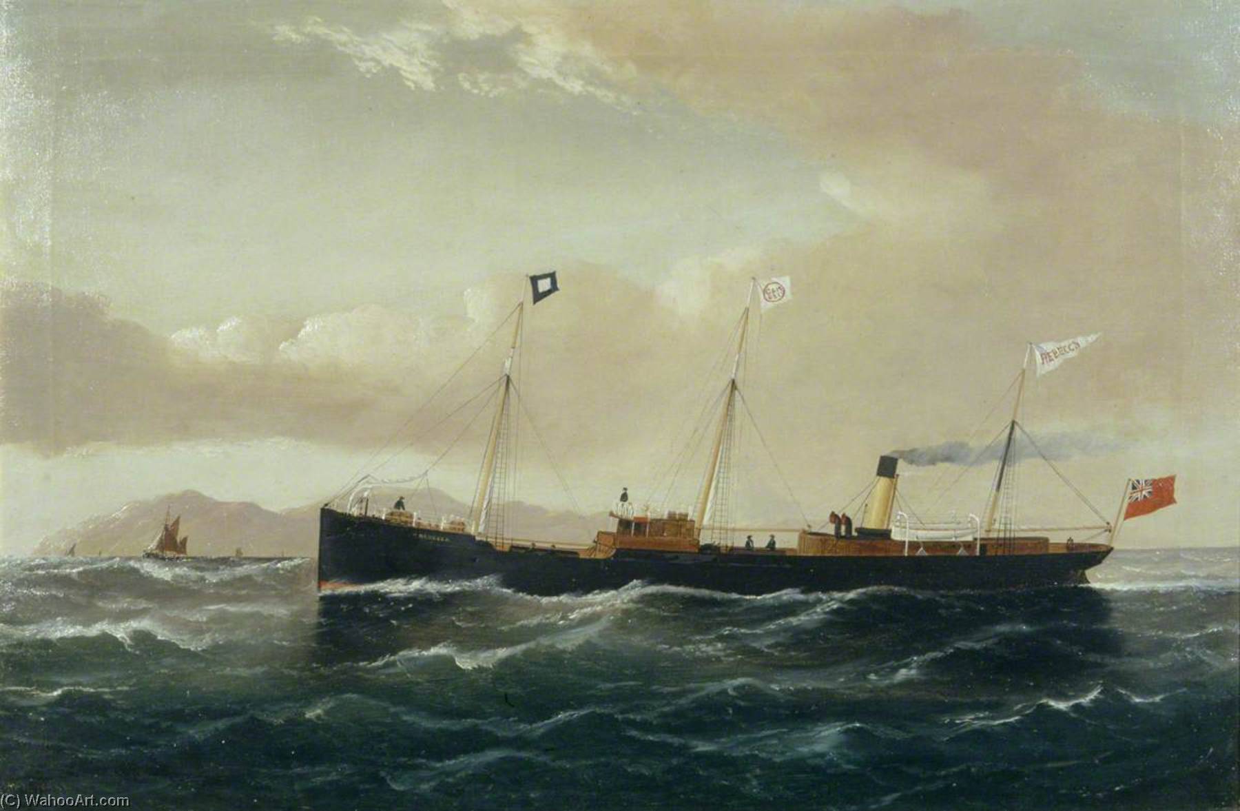 The Cargo Steamer 'rebecca' — William Horde Yorke