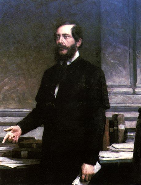 Portrait Of Lajos Kossuth — György Vastagh