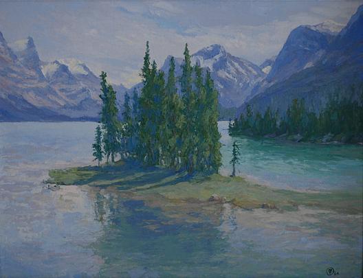 Canoe Trip To The Enchanted Island, (painting) — Mary Agnes Yerkes