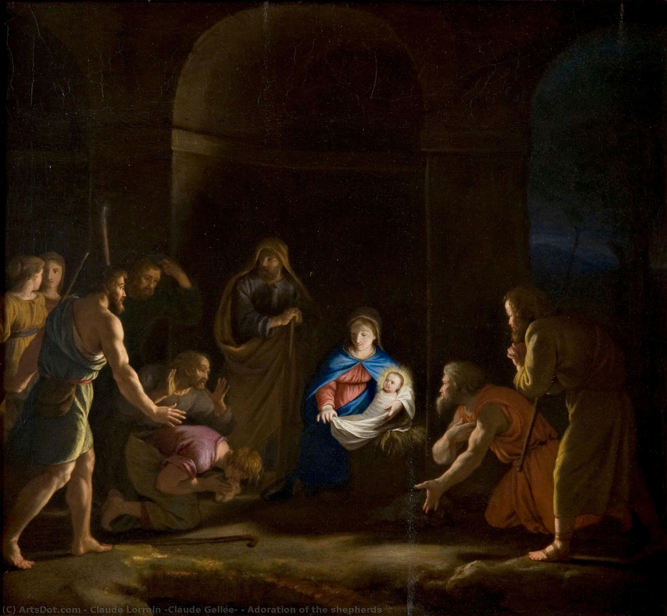 Adoration Of The Shepherds — Claude Lorrain (claude Gellée)