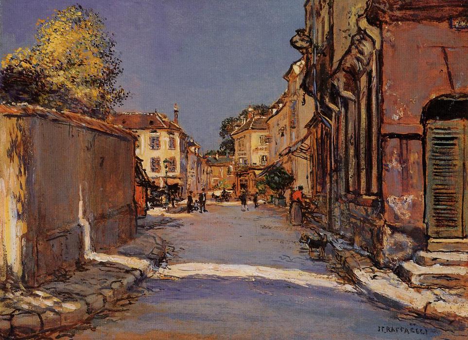 Village Street — Jean-françois Raffaëlli