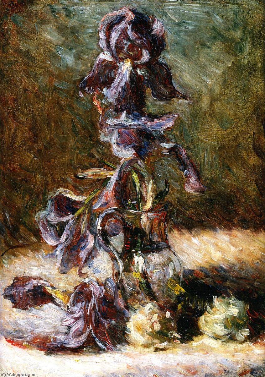 Iris In The Vase — Marie Bracquemond