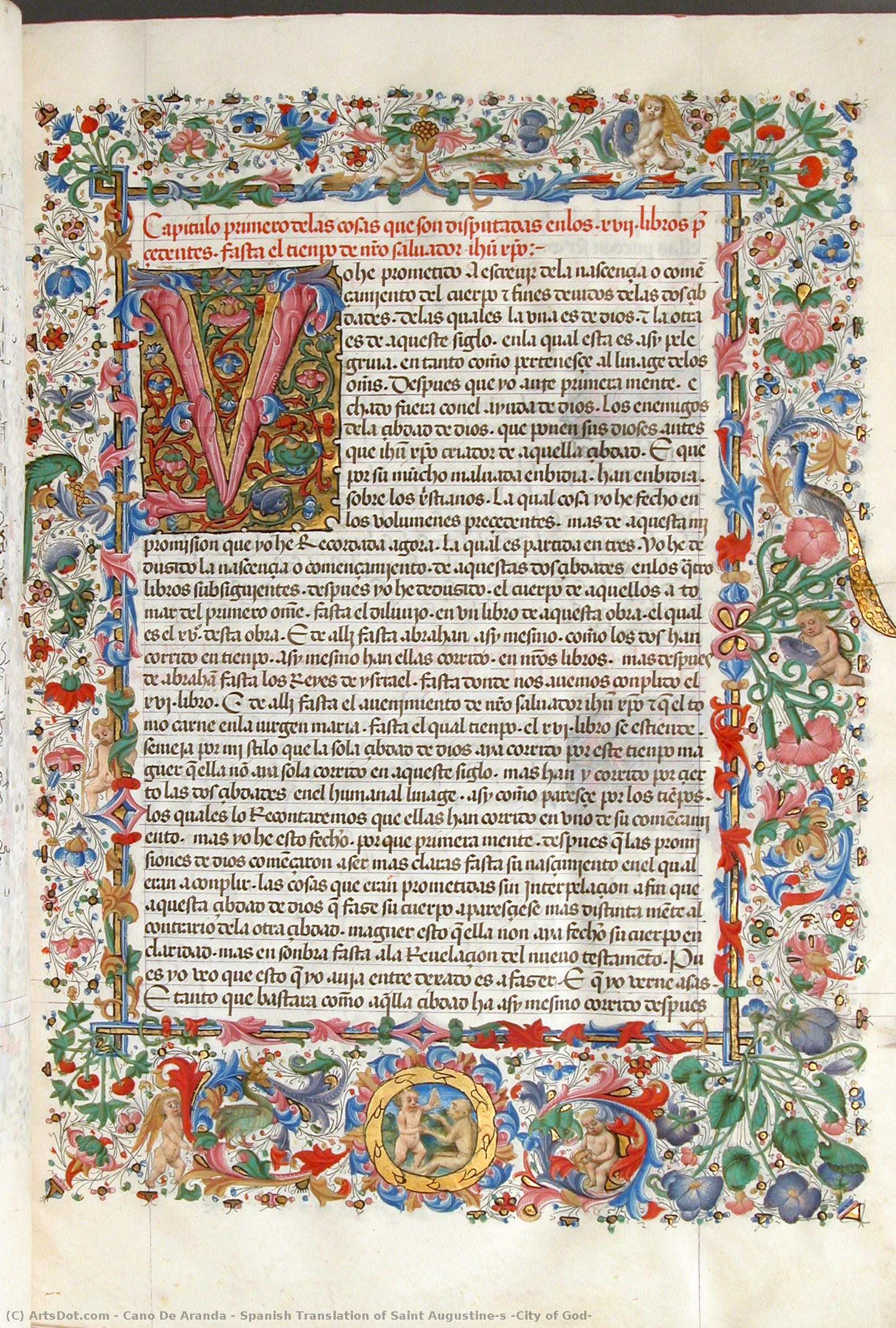 Spanish Translation Of Saint Augustine's "city Of God" — Cano De Aranda