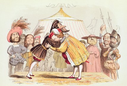 Henry Viii And Francis I Of France At The Field — Richard Doyle
