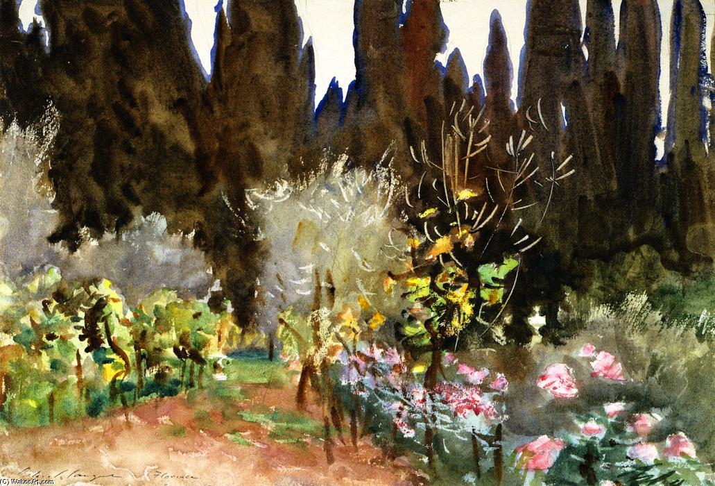 Gardens At Florence — Сарджент