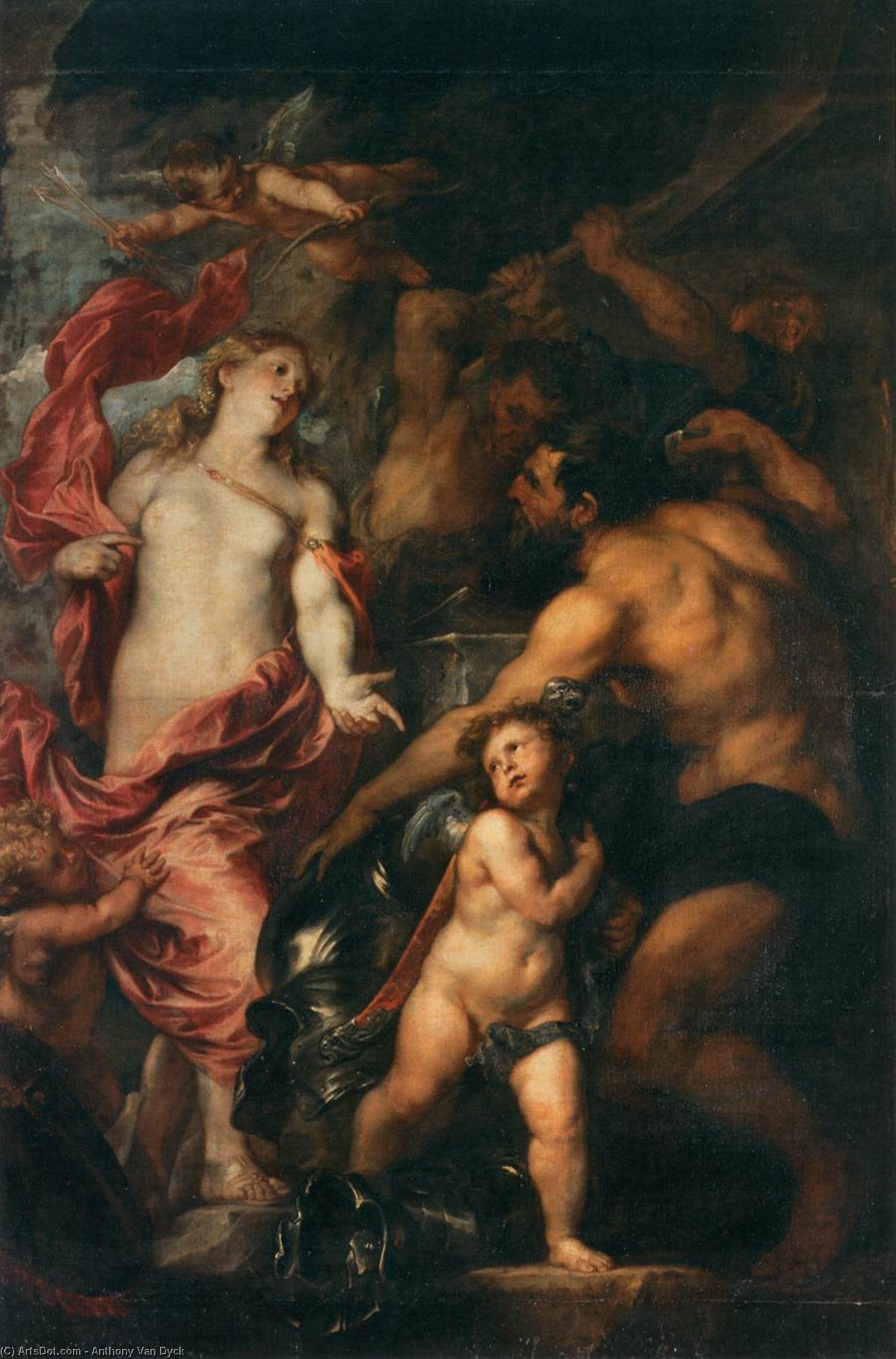 Venus Asking Vulcan For The Armour Of Aeneas — Антони Ван Дик