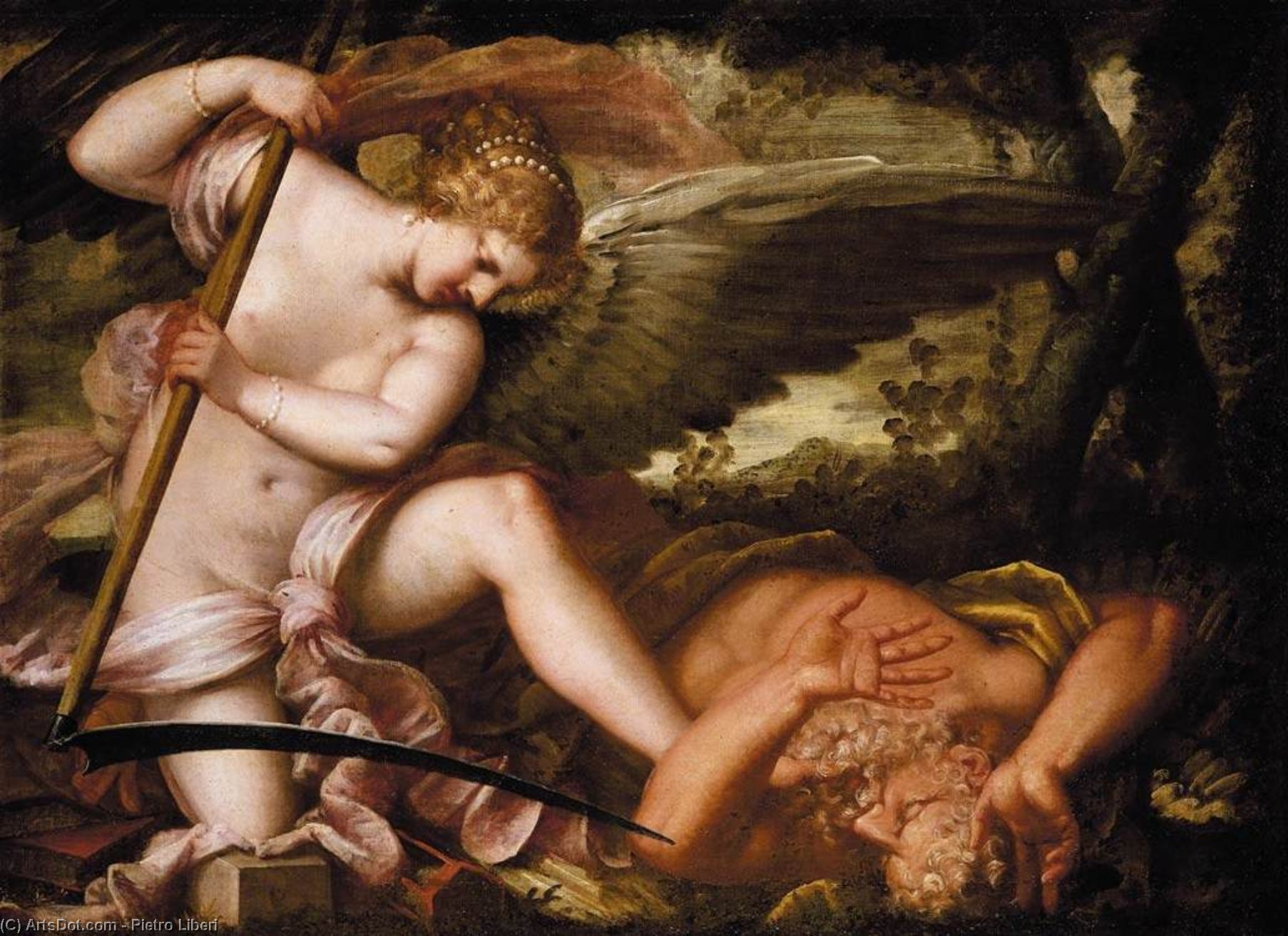 Time Being Overcome By Truth — Pietro Liberi