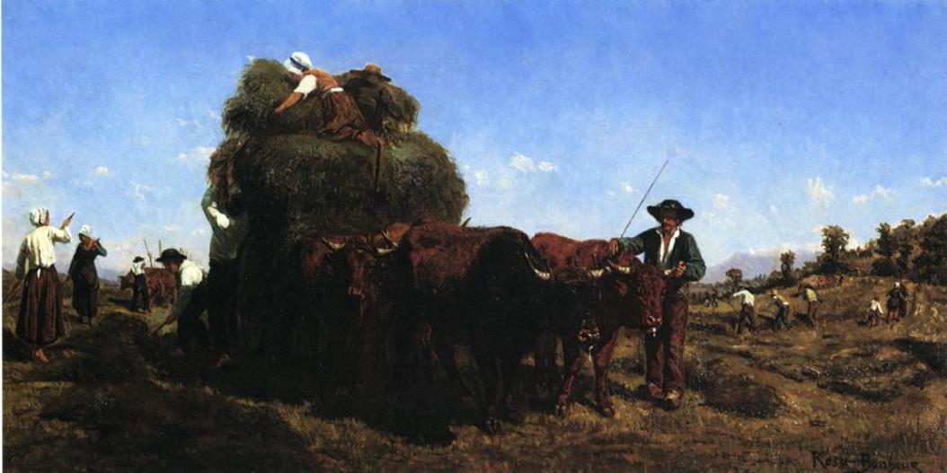 The Return From The Harvest — Rosa Bonheur