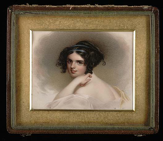Frances Anne Fanny Kemble, (painting) — Henry Breintnall Bounetheau