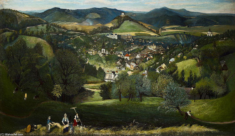 View Of Selemecbánya — Tivadar Csontváry Kosztka
