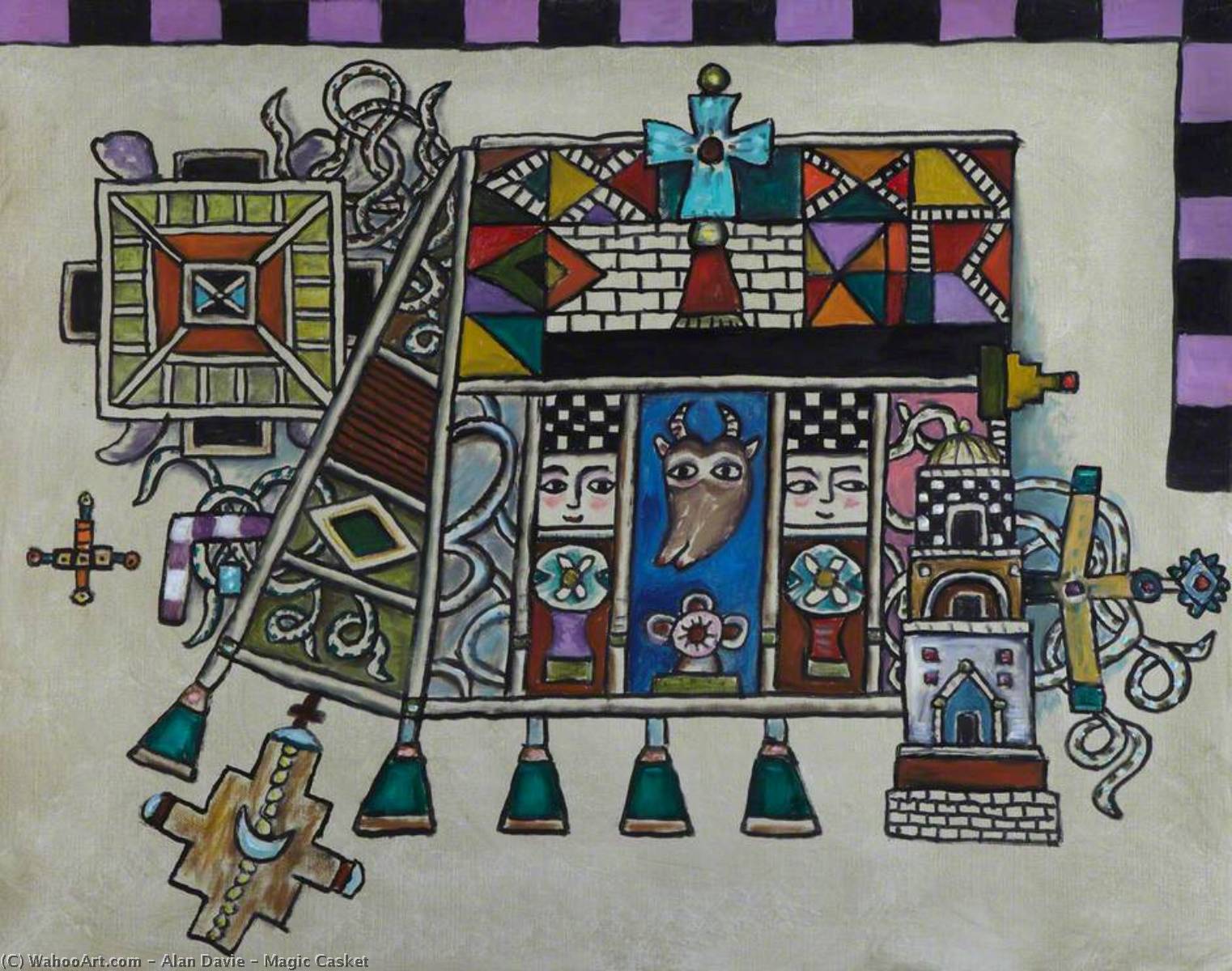 Magic Casket — Alan Davie