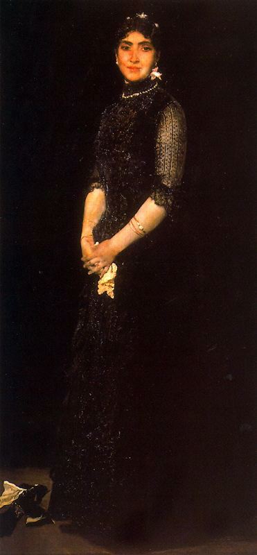 Portrait Of Lucía Monti De Negro — José Villegas Cordero