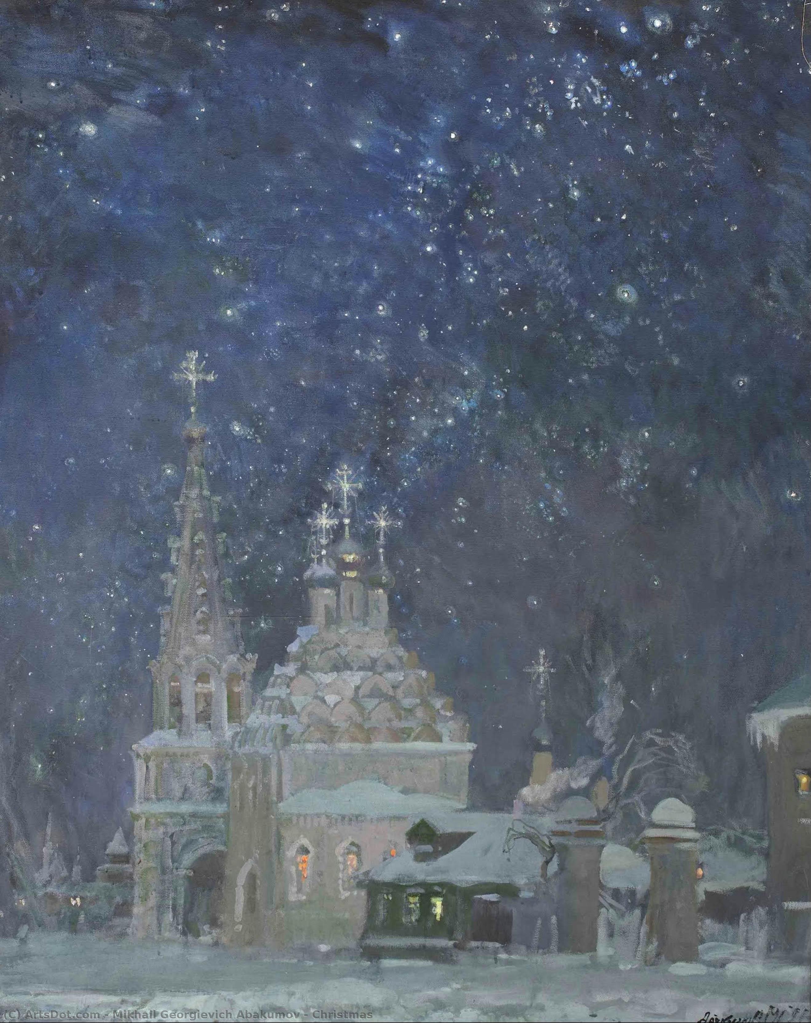 Christmas — Mikhail Georgievich Abakumov