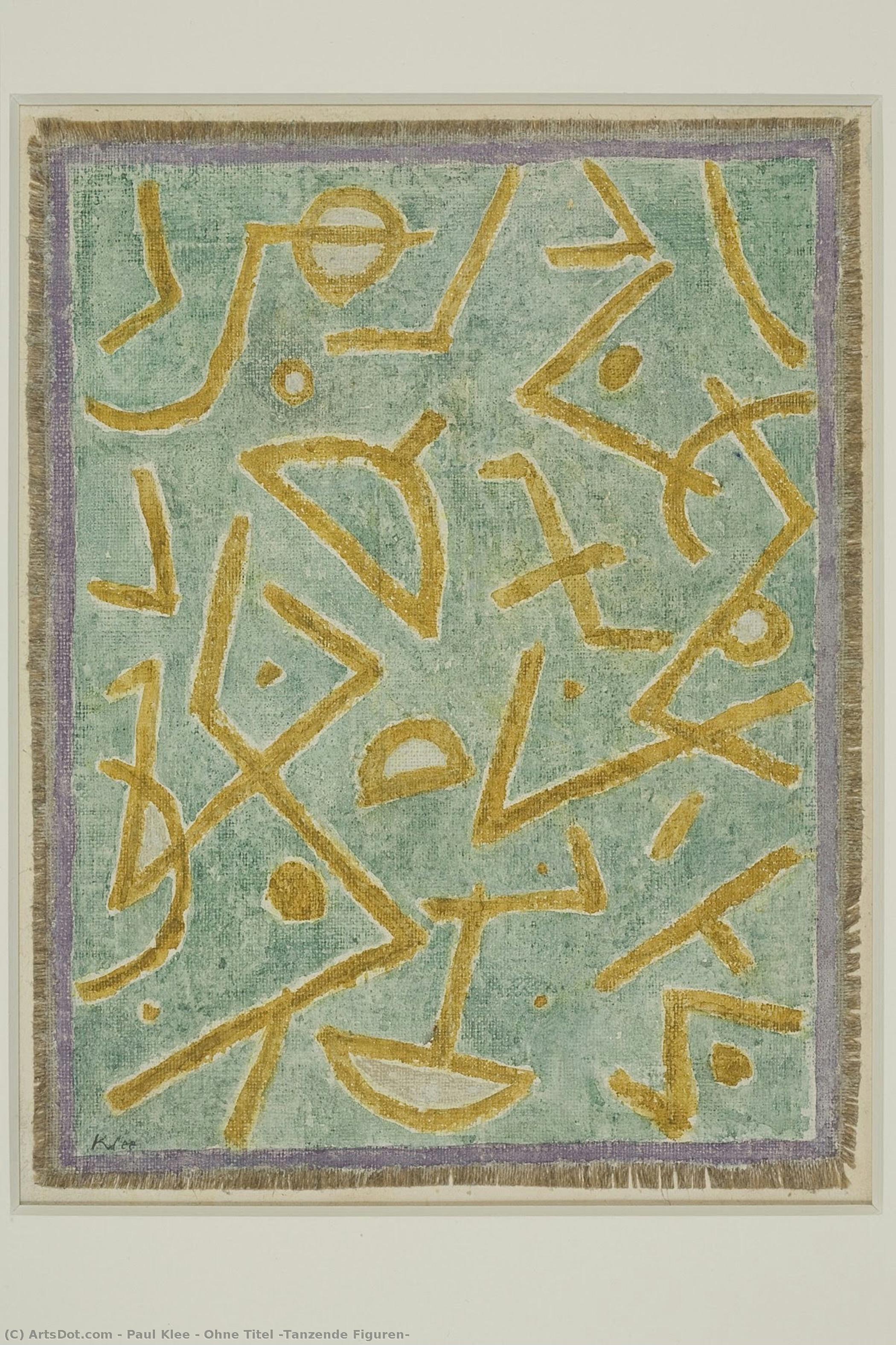 Ohne Titel (tanzende Figuren) — Paul Klee