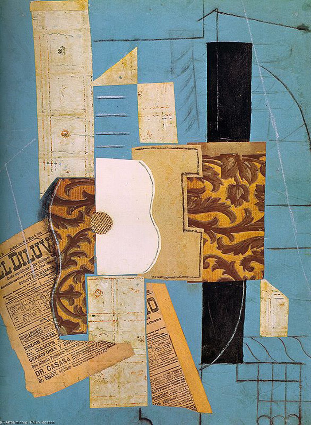 The Guitar — Пабло Пикасо