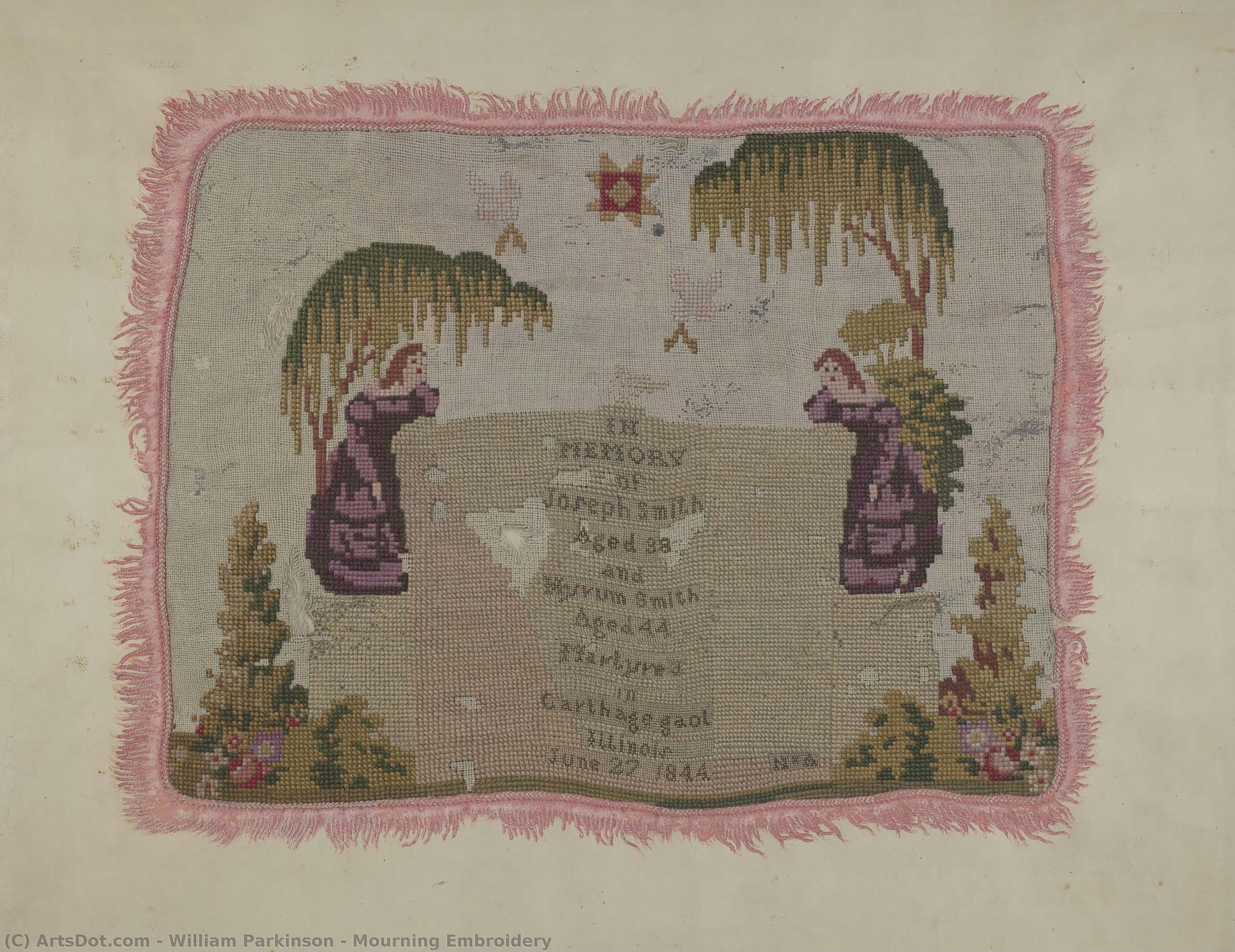 Mourning Embroidery — William Parkinson