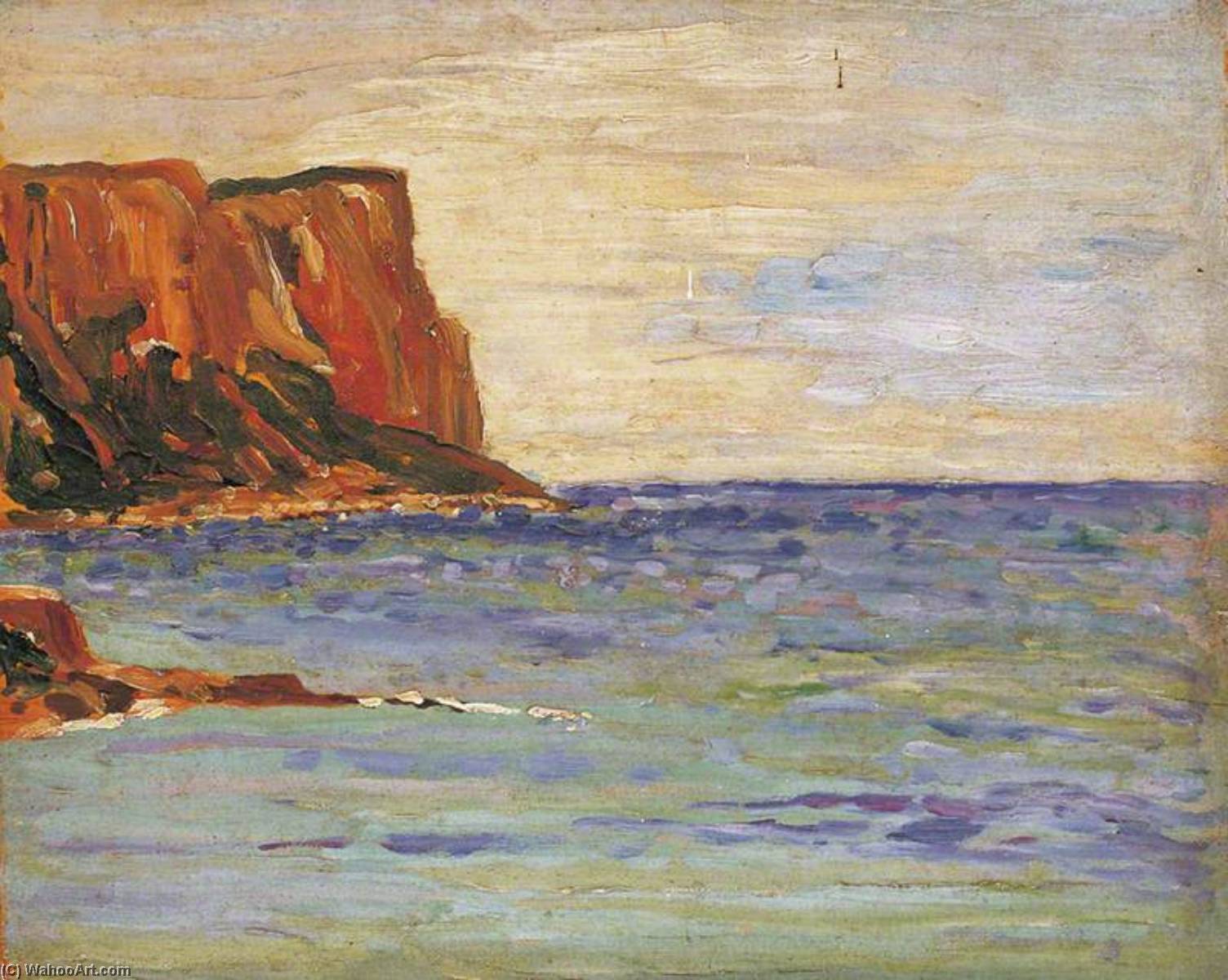 Coast Scene Near Marseilles — Winston Spencer Churchill