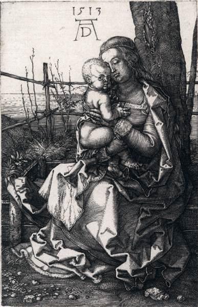 Virgin And Child By A Tree — Albrecht Dürer