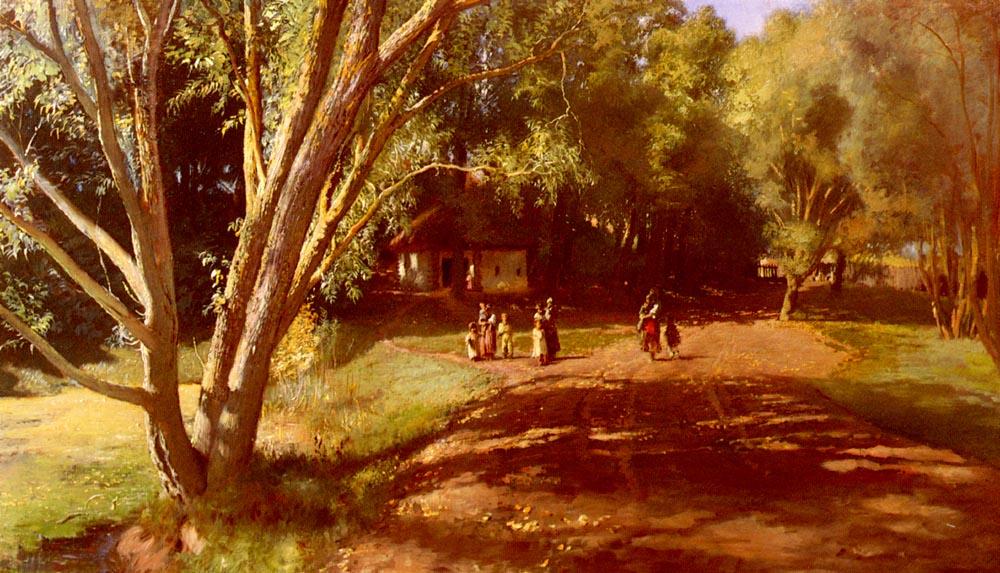 Summer Afternoon — Константин Маковский