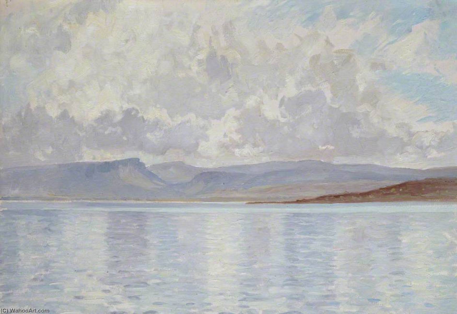 Cloud Reflections, Sea Of Galilee — Lindsay Grandison Macarthur