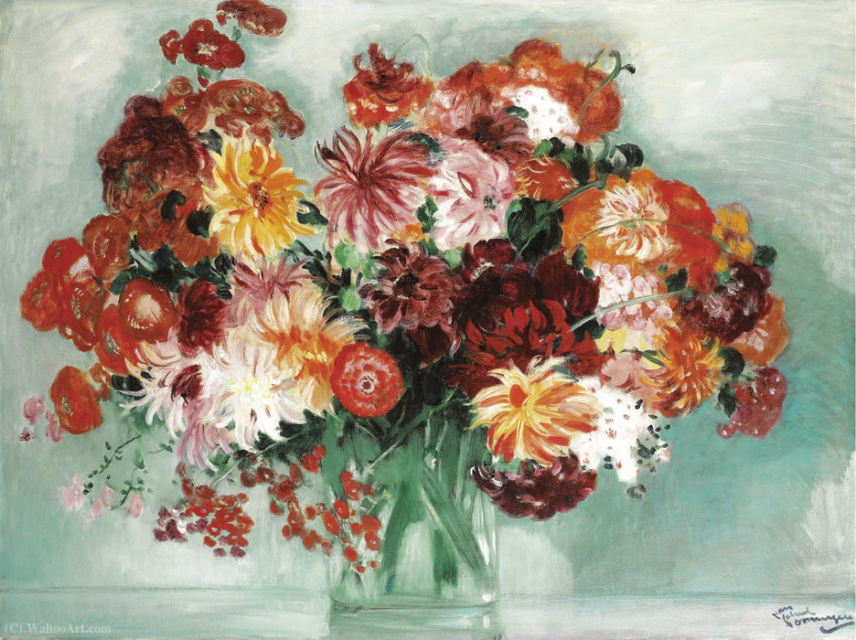 Bouquet Of Flowers — Jean-gabriel Domergue