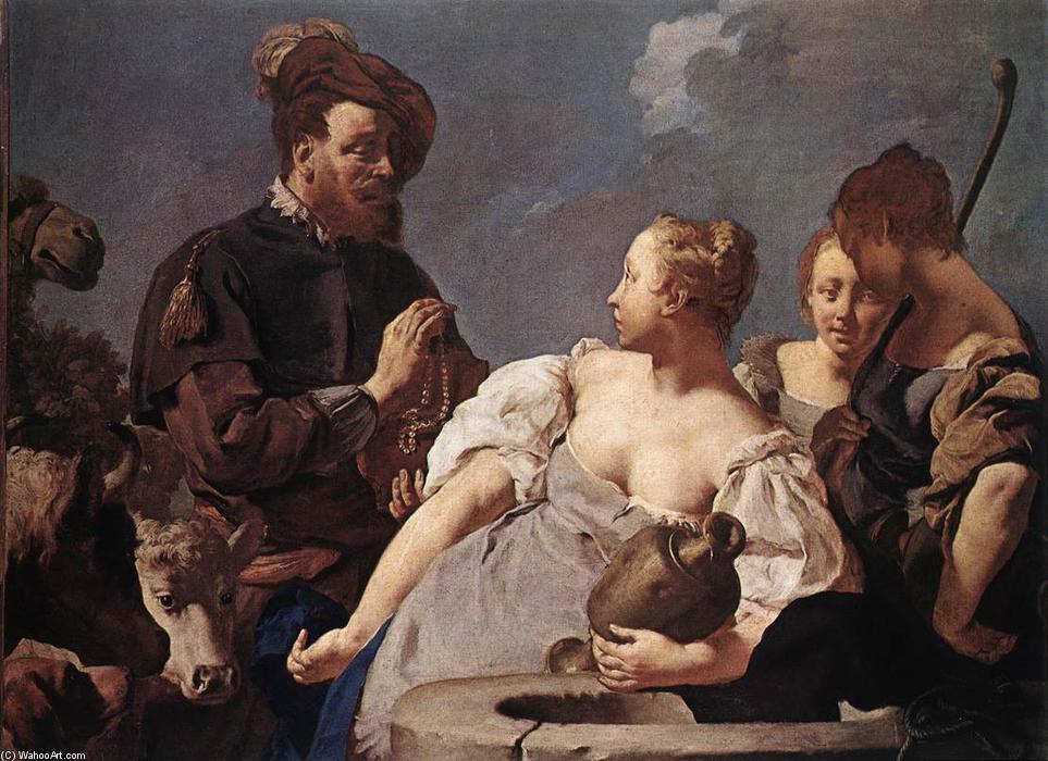 Rebecca At The Well — Giovanni Battista Piazzetta