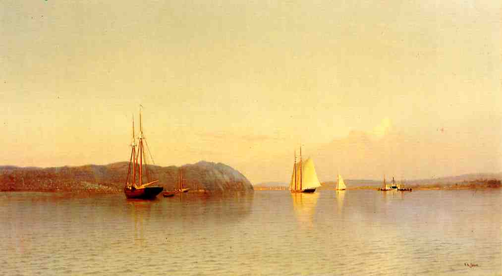 Late Afternoon, Haverstraw Bay — Francis A Silva